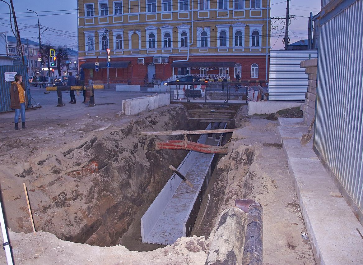 В Рязани из-за строительства музея Кремля уничтожают археологический объект