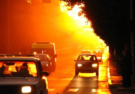Погоде в Рязани присвоен «оранжевый» уровень опасности