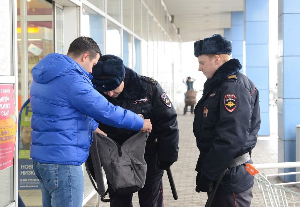 Рязанская полиция усилила меры безопасности
