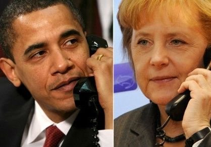 Обама и Меркель пообщались впервые после скандала