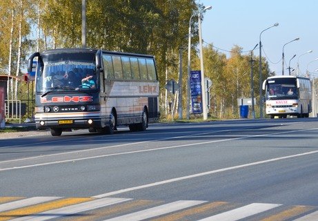 На трассе под Рязанью перевернулся рейсовый автобус