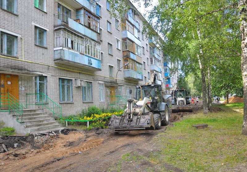 В Рязани отремонтировали 118 млн кв. м дворов за год