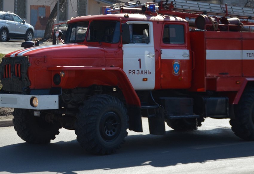 На пожаре в Ухолове погиб 51-летний мужчина