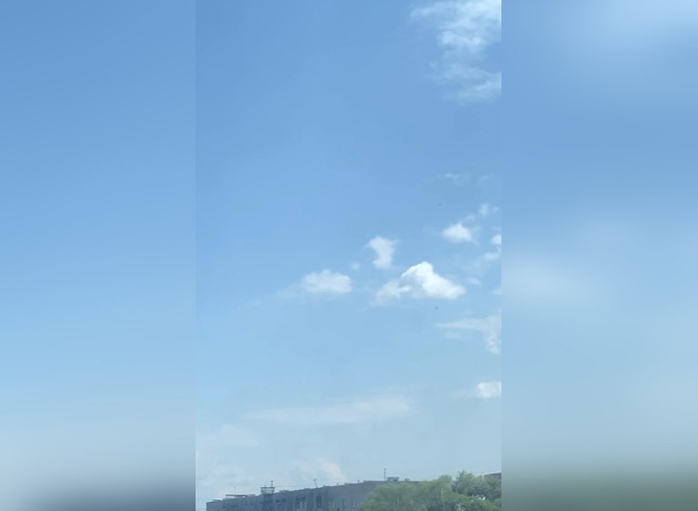 Появилось видео со звуком взрыва в Рязани