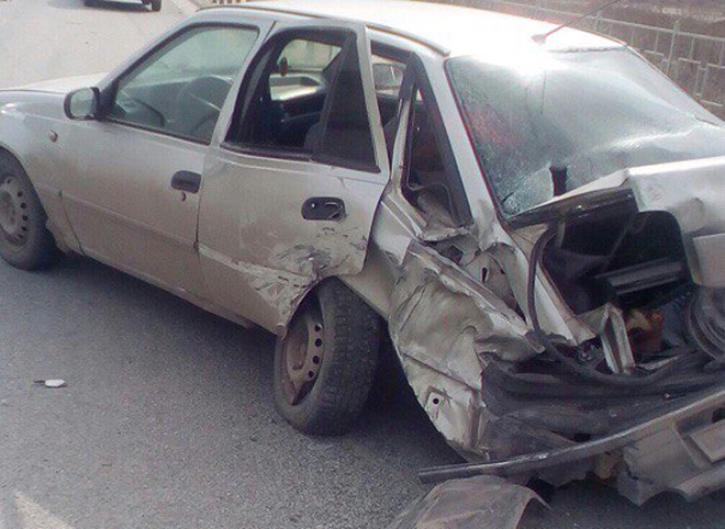 Серьезное ДТП на Муромском шоссе: у автомобиля «снесена» задняя часть