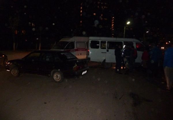 Три пассажирки маршрутки пострадали в ДТП на Крупской