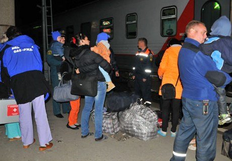 В ночь на 20 сентября в Рязань прибыли беженцы с Украины