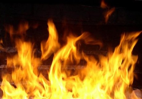 В Рязани на улице Халтурина ночью произошел пожар