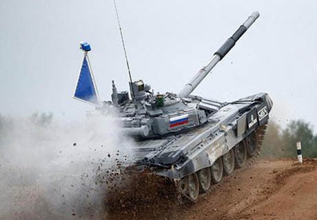 Россия заняла первое место на ЧМ по танковому биатлону