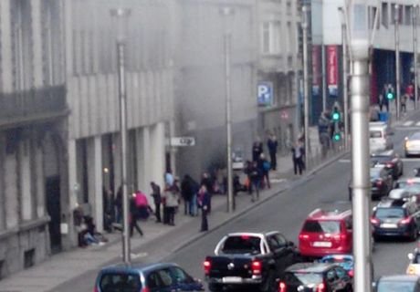 В метро Брюсселя прогремел взрыв (видео)