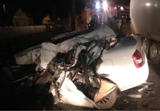 В ДТП под Рыбным погиб пассажир Mazda