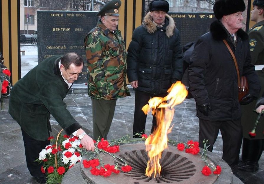 В Рязани почтили память жертв Чеченской войны
