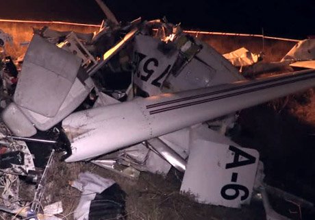 В Крыму арестован владелец разбившегося самолета Cessna