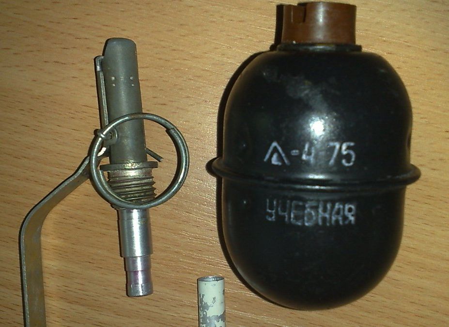 В Рязанском районе снова обнаружили гранату