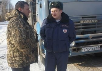 Тульские полицейские спасли замерзавшего на трассе рязанца