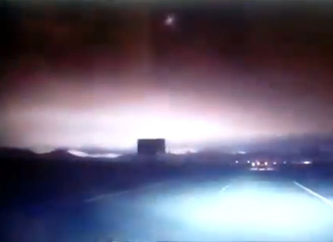 Видео: над Хакасией пролетел метеорит