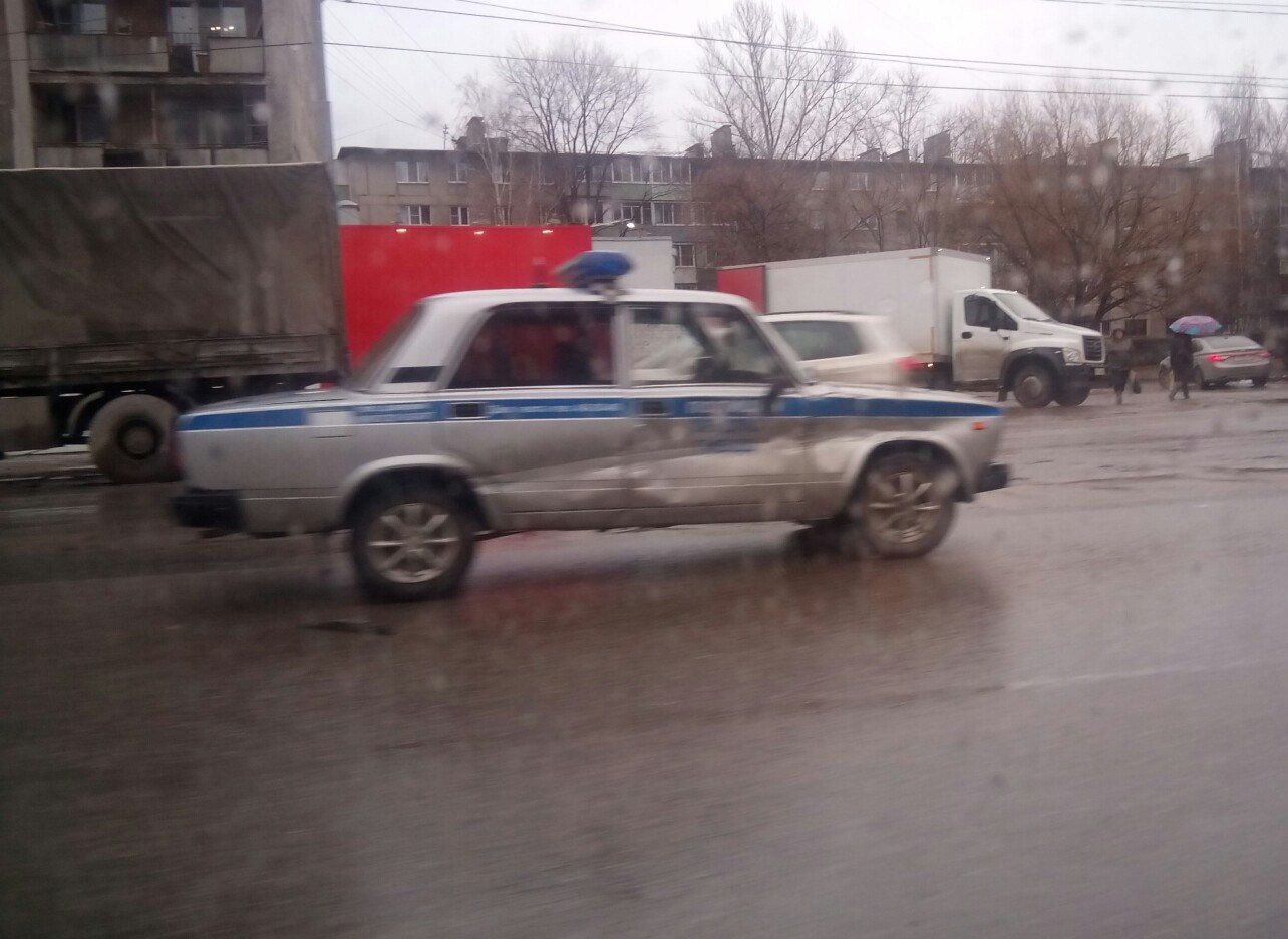 В полиции прокомментировали ДТП с участием машины ДПС в Рязани
