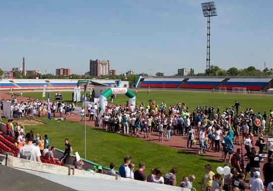 Рязанцы пробежали «Зеленый марафон» от Сбербанка