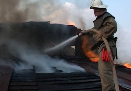 На пожаре в Милославском районе есть пострадавшие