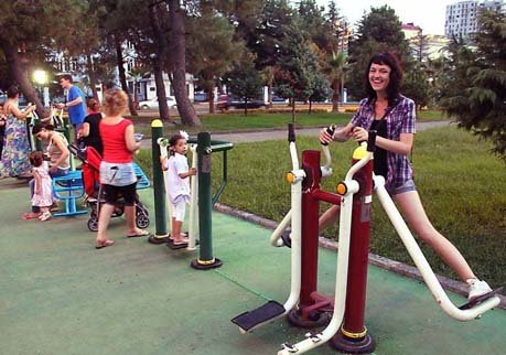В парке на Московском появятся уличные тренажеры