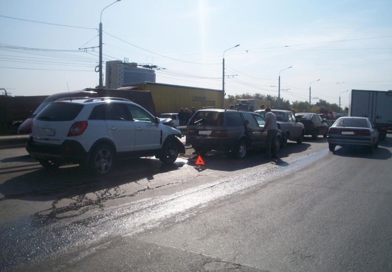 В ДТП с 4 авто в Рязани пострадал 2-летний мальчик