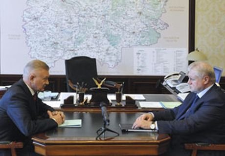 Ковалев отчитался перед Мироновым о развитии региона
