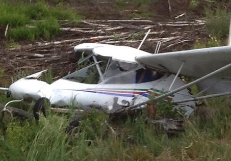 В Рязанской области упал самолет