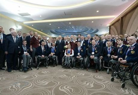 Путин удостоил рязанских паралимпийцев высоких наград