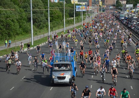 В рязанском велопараде приняли участие 2 000 человек