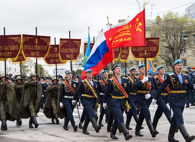 В День Победы 55 тысяч рязанцев вышли поздравить ветеранов