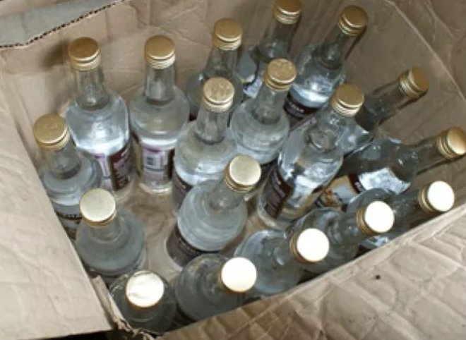 На четырех улицах Рязани полицейские изъяли 120 литров незаконного алкоголя