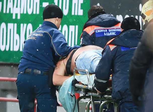 Рязанец, упавший с трибуны стадиона «Локомотив», пришел в сознание