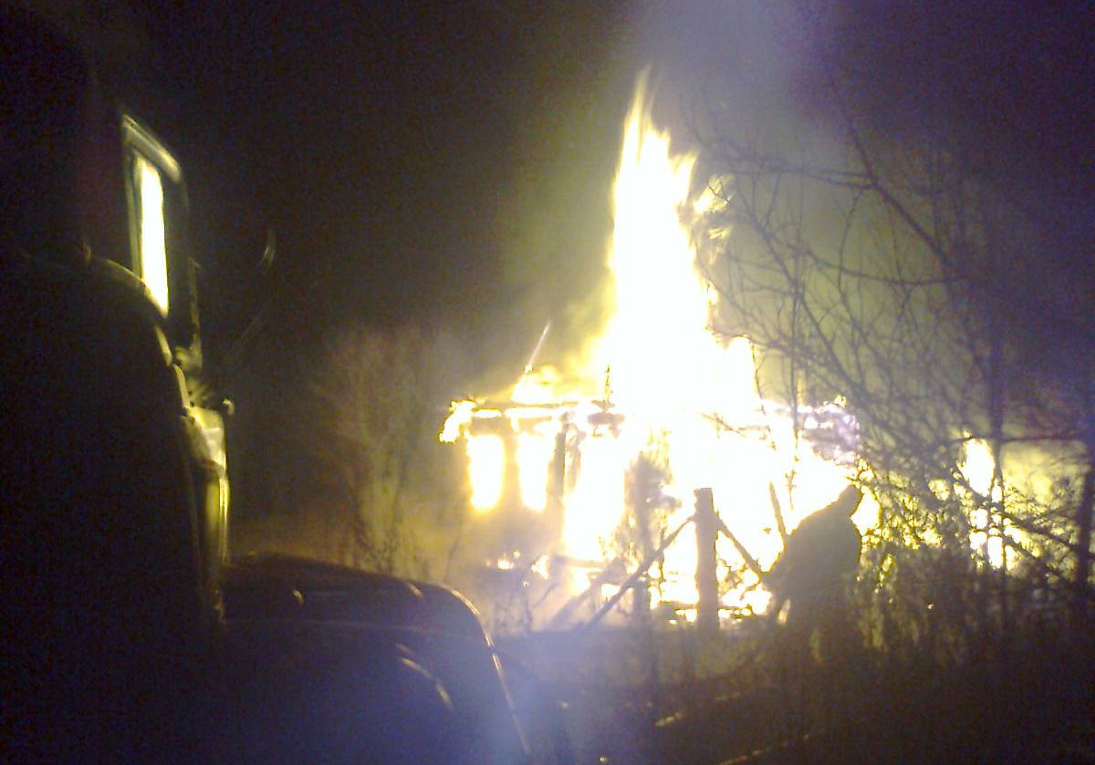 В Рязанской области на пожаре погибли два человека