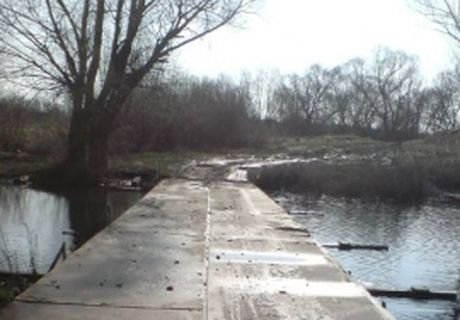 В Рязанской области от воды освободились пять мостов