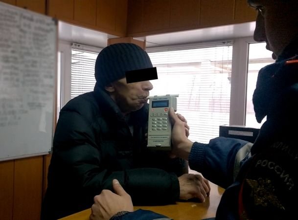 В Рязани задержали пьяного водителя-рецидивиста