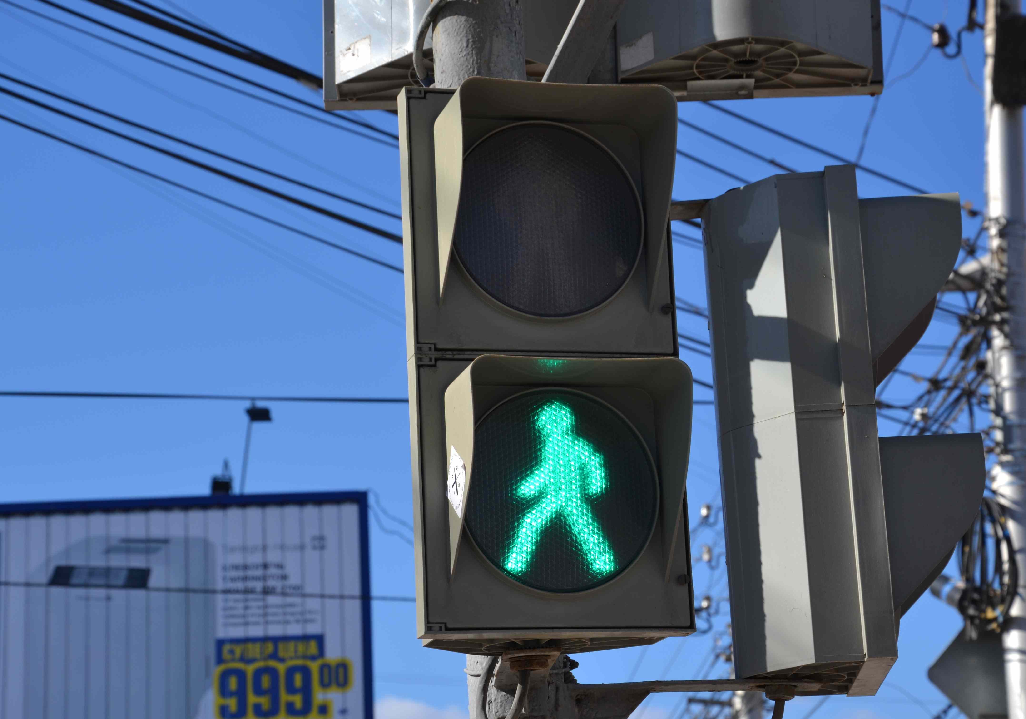 На улицах Рязани появились «умные» светофоры