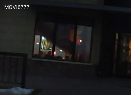 Момент обрушения потолка в рязанском Burger King попал на видео