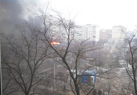 Киев обвинил ополченцев в обстреле Мариуполя