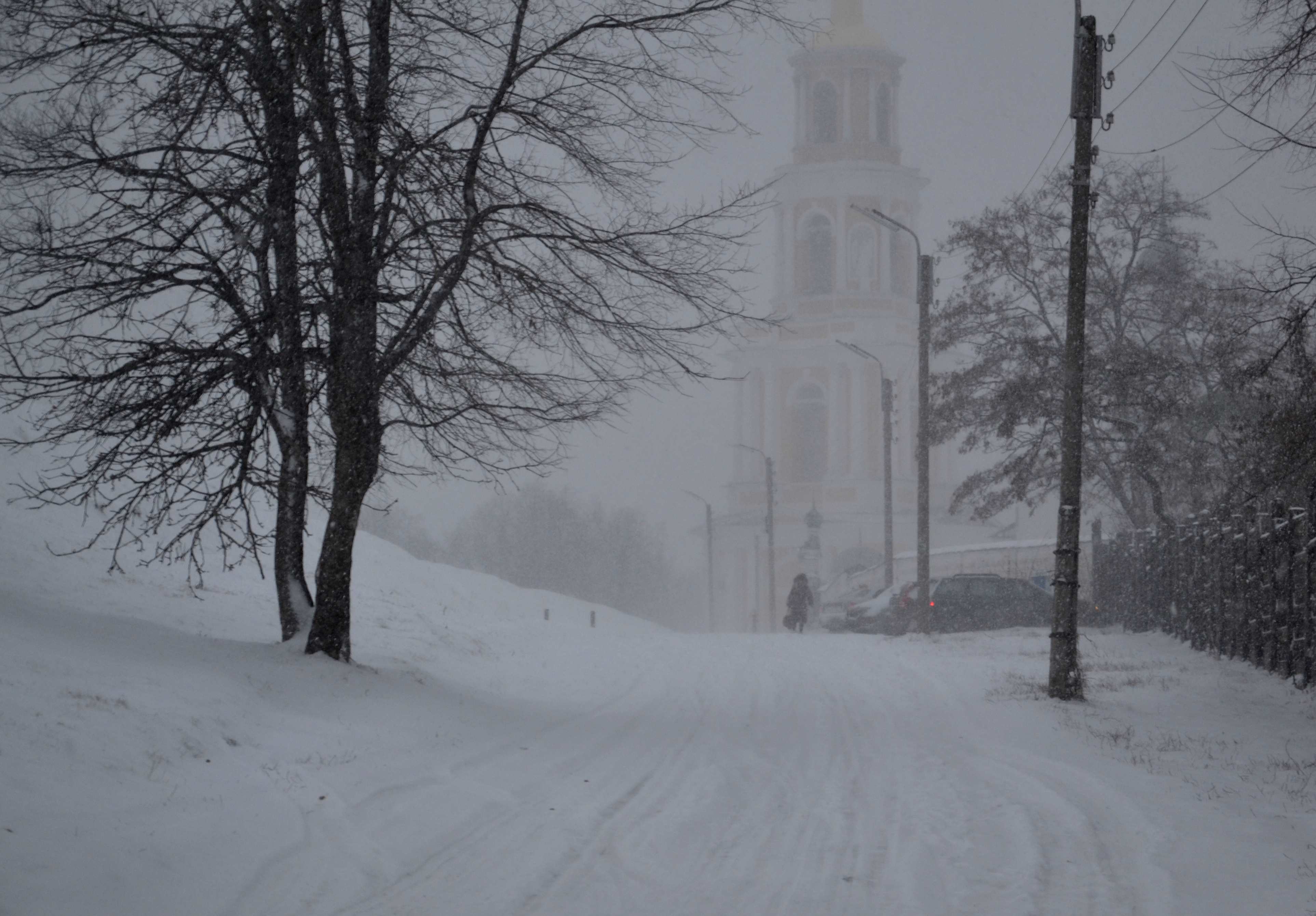 В выходные в Рязани выпадет снег