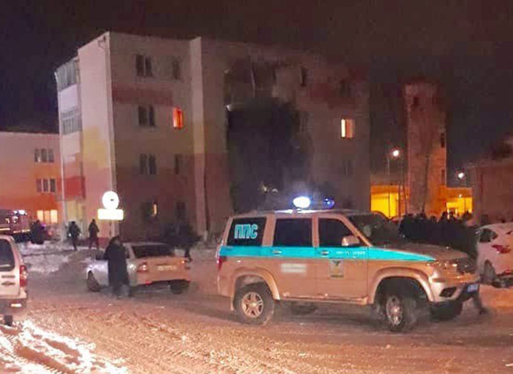 В жилом доме в Белгороде прогремел мощный взрыв