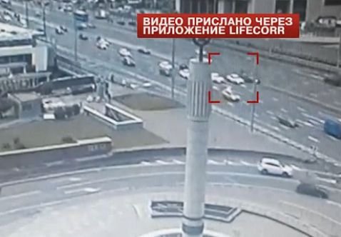 Машина чиновника насмерть сбила пешехода в Москве (видео)