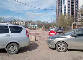 В Рязани при строительстве ЖК перекрыли проезд к Московскому шоссе