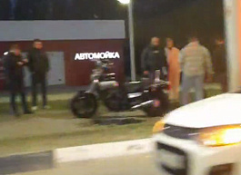 На Московском шоссе произошло ДТП с участием мотоцикла