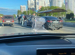 На Московском шоссе произошла массовая авария