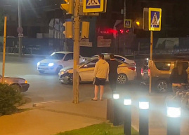 Очевидцы опровергли участие гаишников в ДТП на улице Чапаева