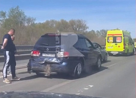 В массовой аварии на Солотчинском шоссе пострадали пенсионеры и 16-летняя девушка