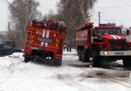 На улице Щедрина в Рязани загорелась квартира в трехэтажном доме