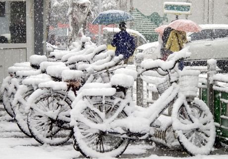 Более 2,1 млн человек пострадали от снегопада в Китае