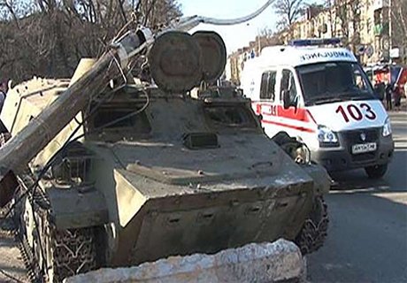 Под Донецком вспыхнули беспорядки после гибели ребенка