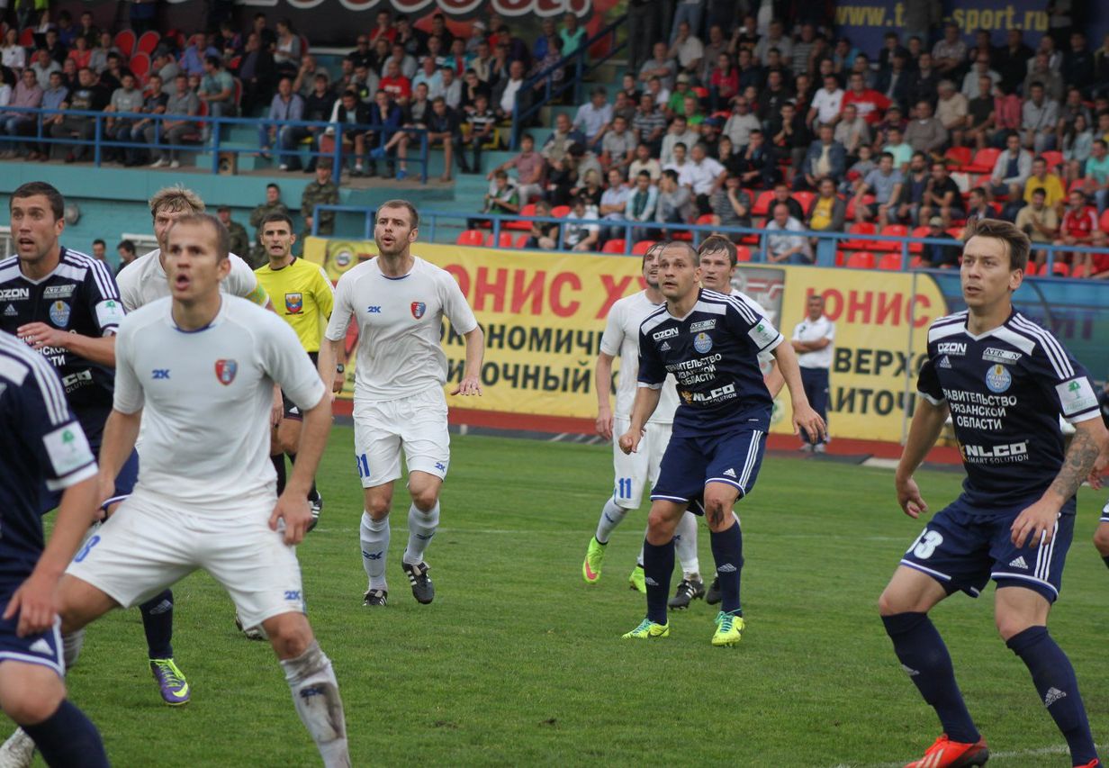 ФК «Рязань» сыграл вничью в первом матче сезона